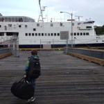 Sam approaching tusty for trip back